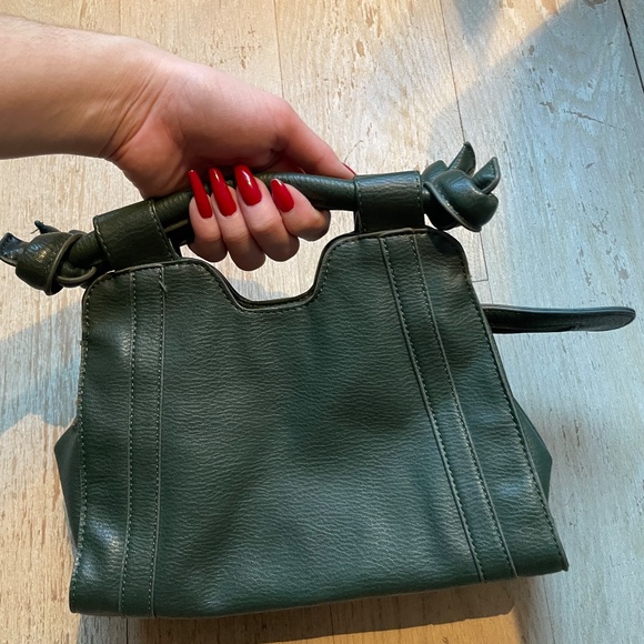 🎄Anthropologie Green Purse - Picture 2 of 6